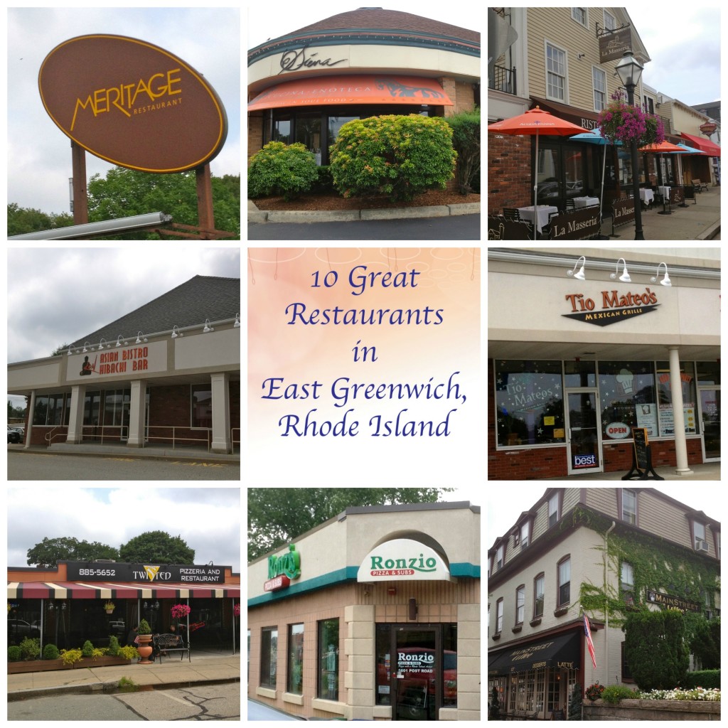 10 Great Restaurants in East Greenwich, RI