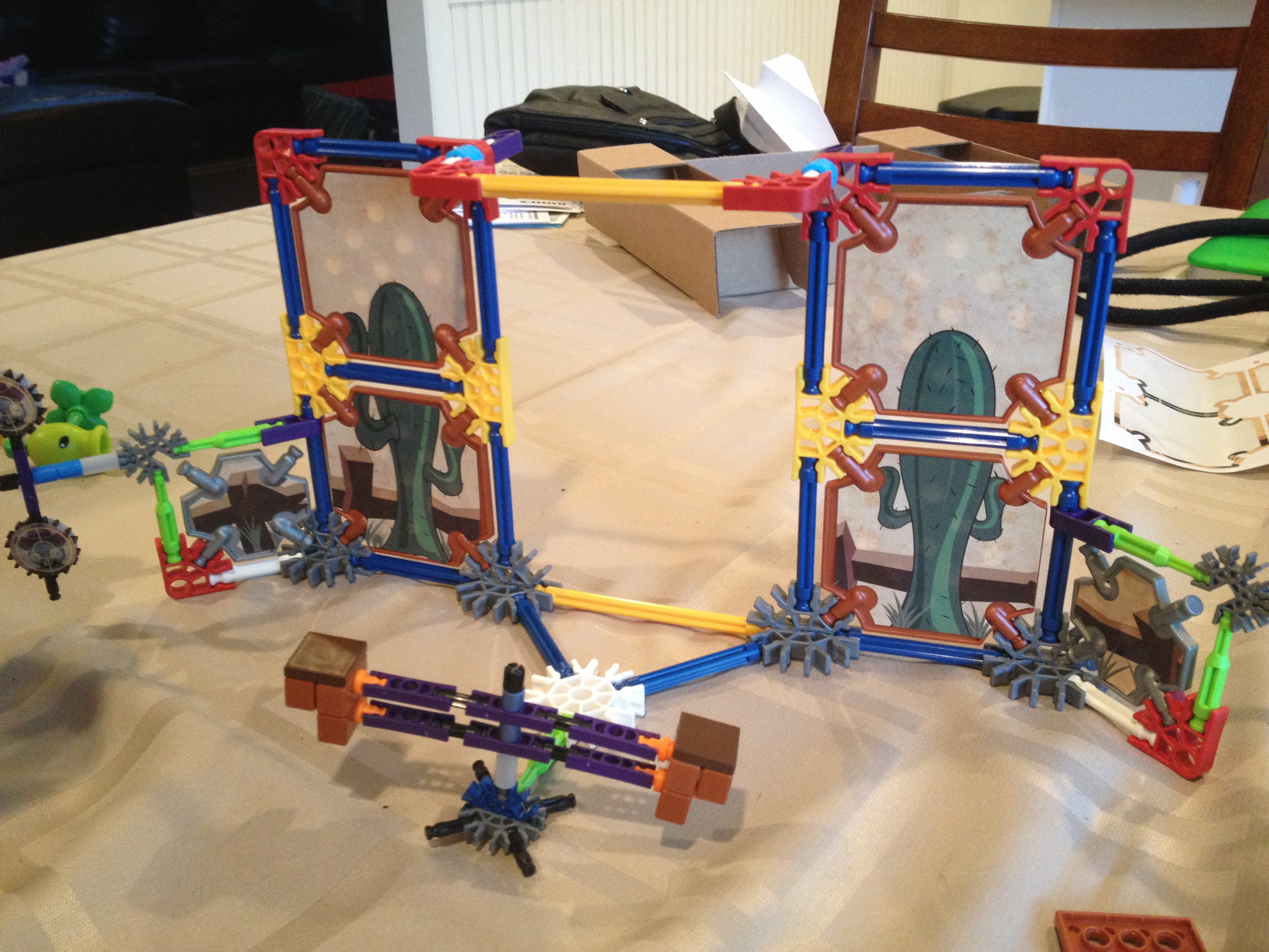 building with knex