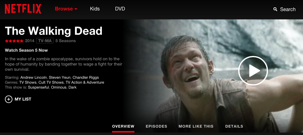 walking dead netflix norge 2