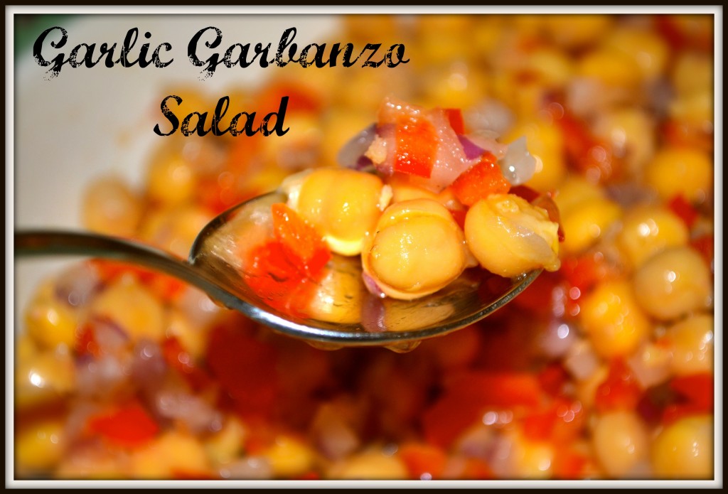 Garlic Garbanzo Salad
