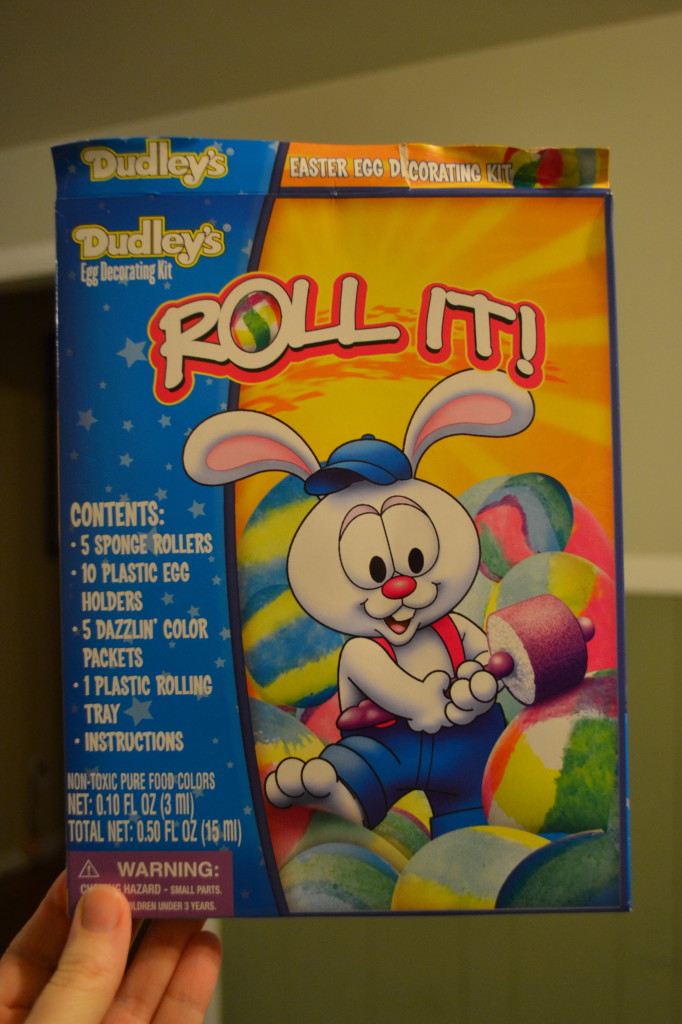 Roll It for Easter Egg Painting