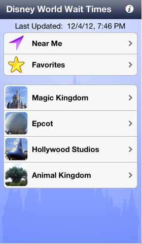 Disney-Wait-Time-App