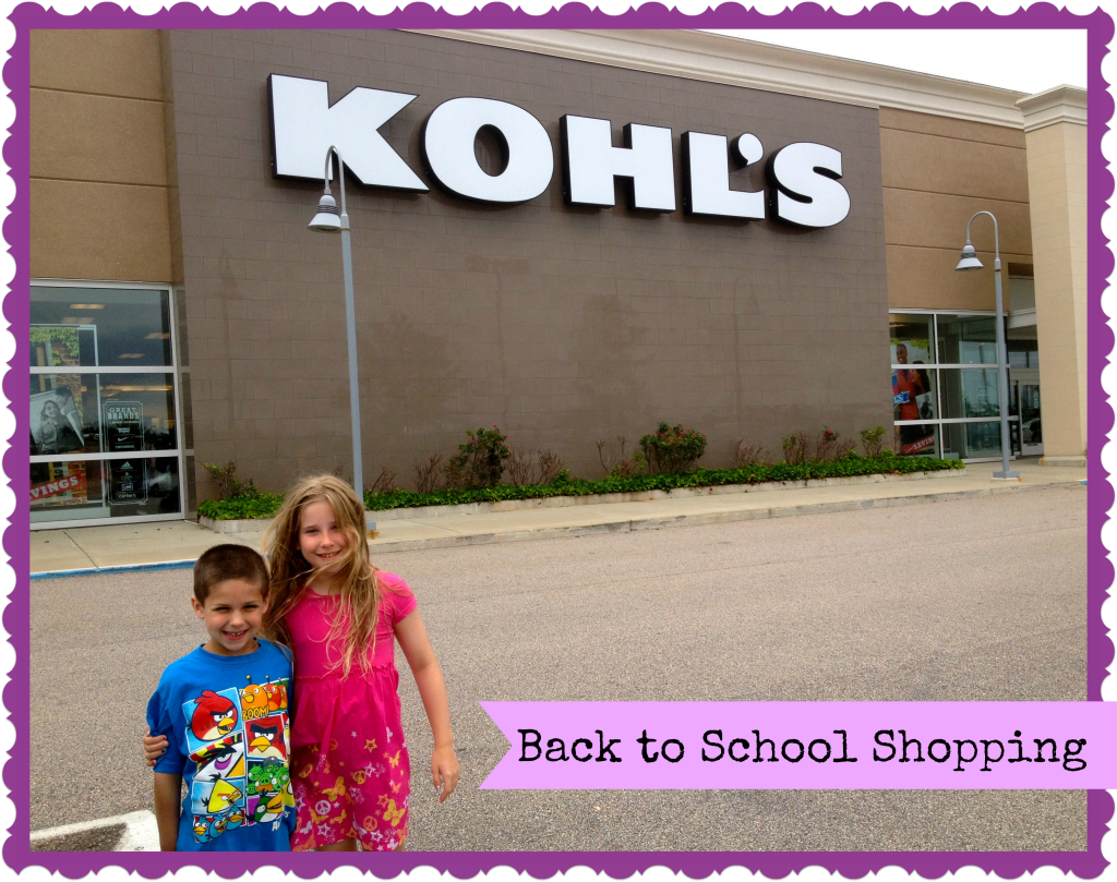 Back-to-School Shopping at Kohl's
