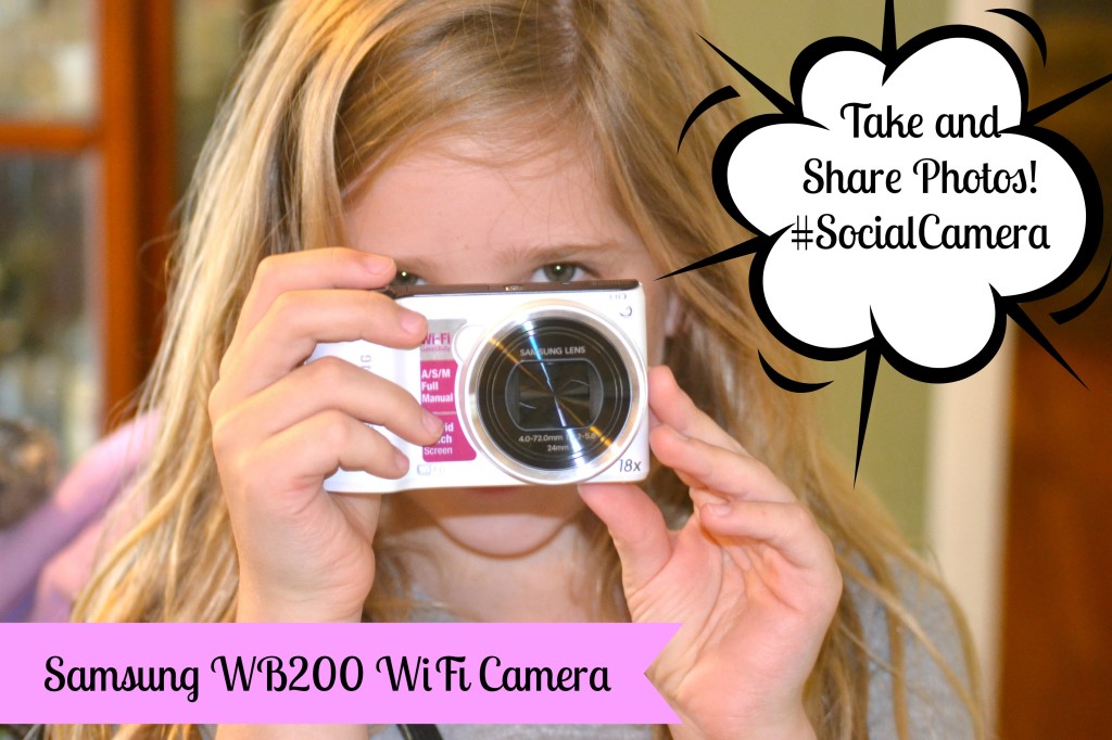 Samsung WB200 WiFi Camera Review from Mama Luvs Books