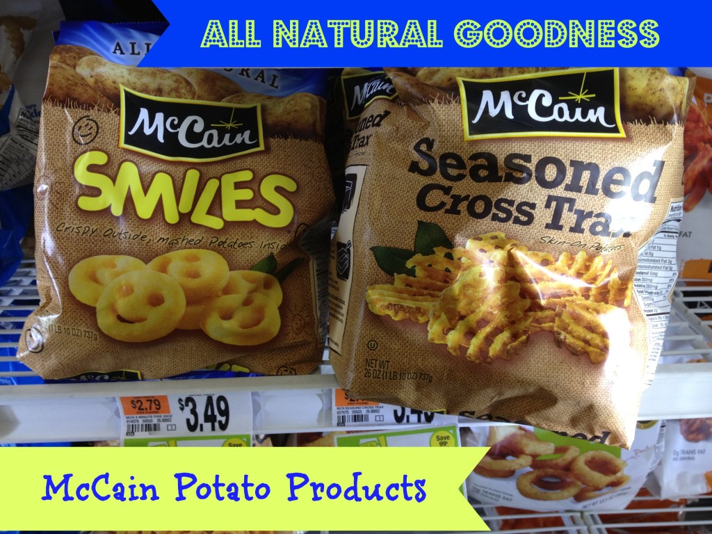 McCain All Natural Potato Products for your Meals