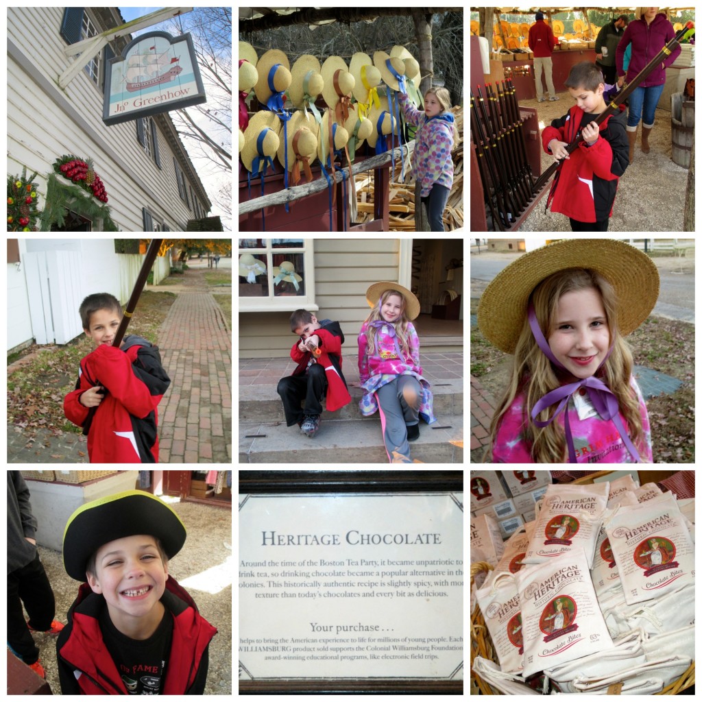Shopping in Colonial Williamsburg