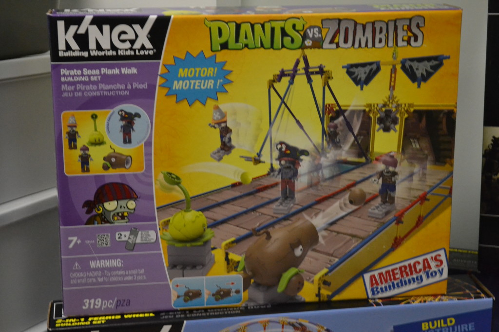 Plants V Zombies Plank Walk Set 