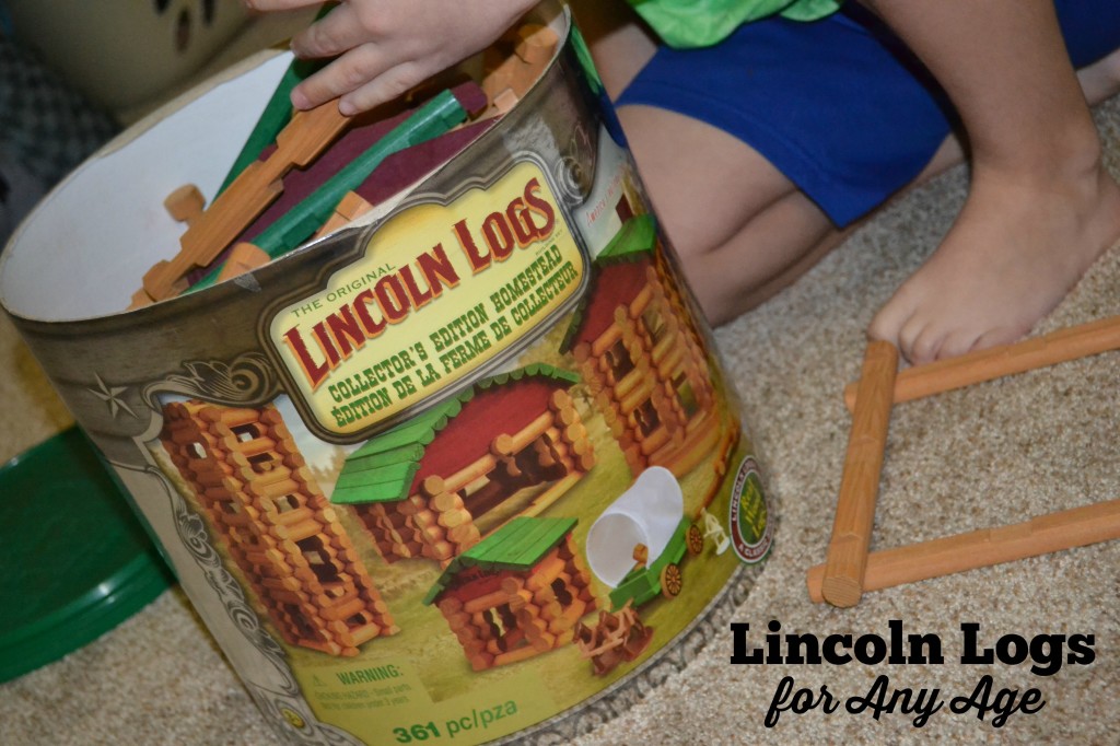 Lincoln Logs for Any Age